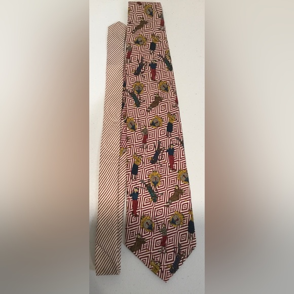 Golf Magazine Other - Vintage Golf Magazine Men’s golf Neck tie 100% silk